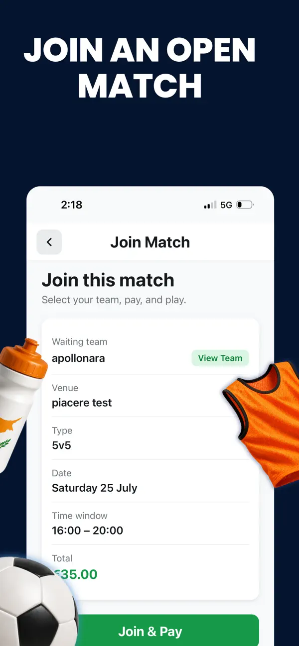 Join an open match